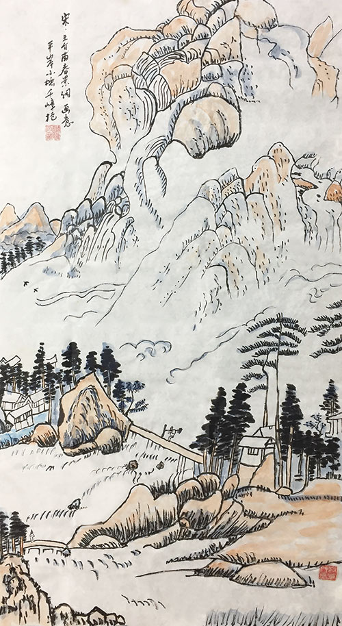 谢建业作品